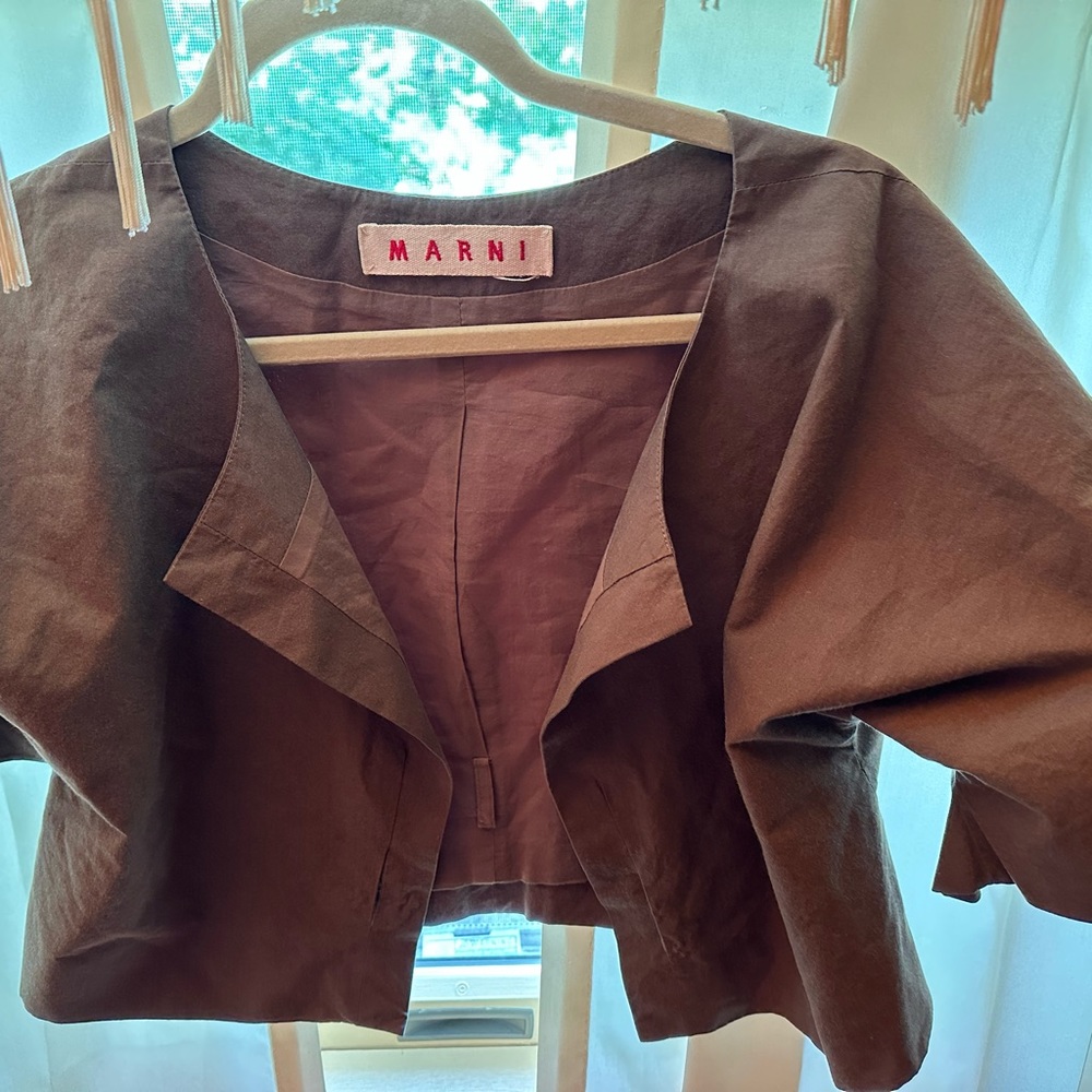 Marni crop jacket